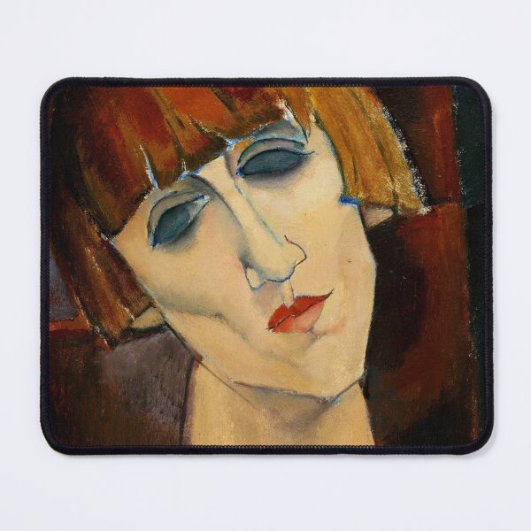 Item preview, Amedeo Modigliani, "Madame Kisling", 1917, Oil on Canvas, Art Print designed and sold by Fine-Art-Hub.