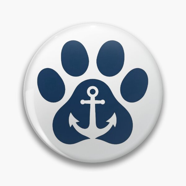 Item preview, Huella Labrador Simplicity - Ancla Marinera Océano designed and sold by Goodthingstree.