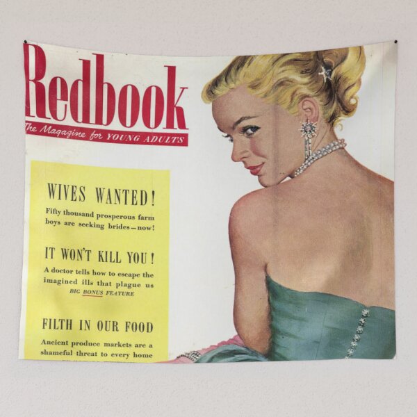 Item preview, Redbook Magazine Cover Fan Art Original Custom Vintage Movie Poster Wall Art Tee Design designed and sold by Cool Robot Bro..
