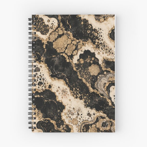 Item preview, Luxury Gold and Black Abstract Agate Animal Print - Seamless Pattern Abstract Wild Animal Print Pattern  designed and sold by Luvjesus2.