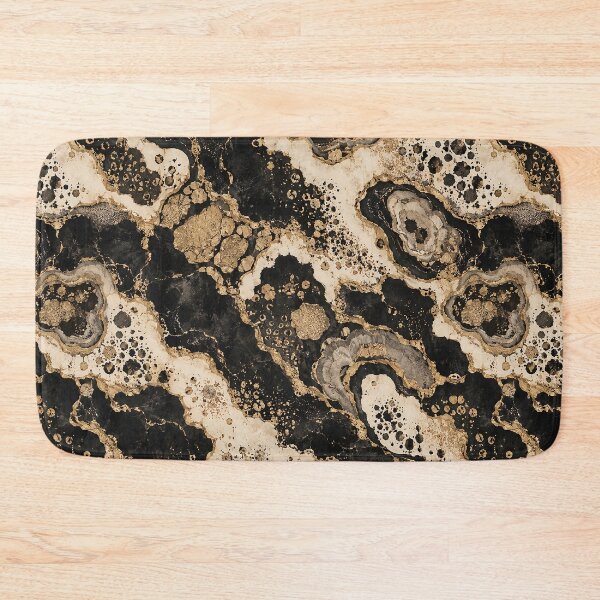 Item preview, Luxury Gold and Black Abstract Agate Animal Print - Seamless Pattern Abstract Wild Animal Print Pattern  designed and sold by Luvjesus2.