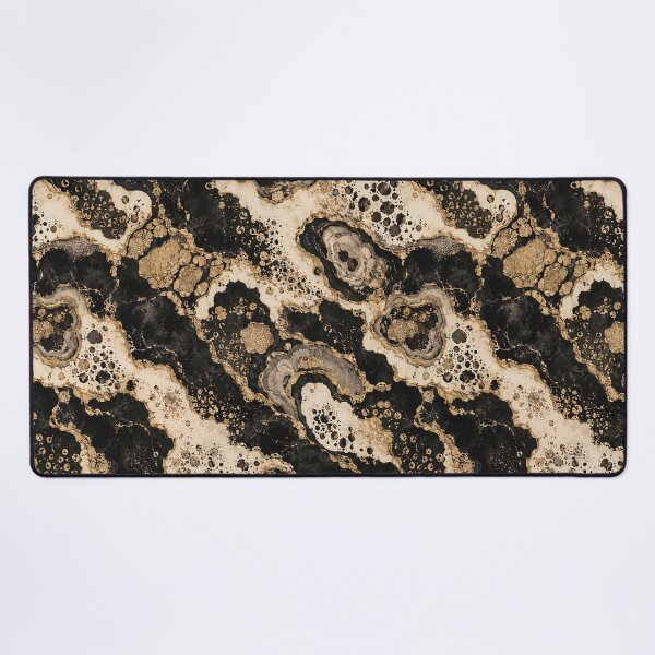 Item preview, Luxury Gold and Black Abstract Agate Animal Print - Seamless Pattern Abstract Wild Animal Print Pattern designed and sold by Luvjesus2.