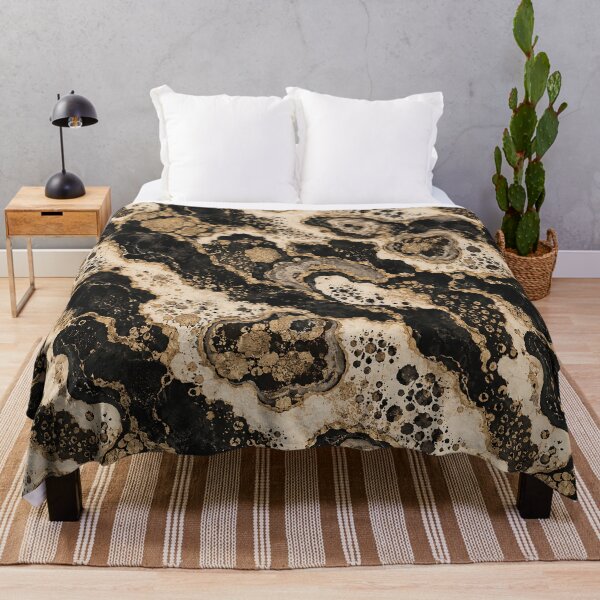 Item preview, Luxury Gold and Black Abstract Agate Animal Print - Seamless Pattern Abstract Wild Animal Print Pattern  designed and sold by Luvjesus2.