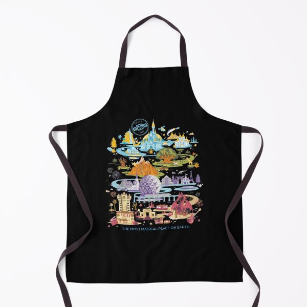 Item preview, World Collage Iconic Magic Kingdom designed and sold by ruokabbyart.