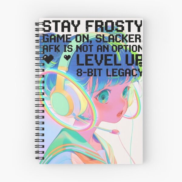 Item preview, I Headphone-ly Have Eyes for You: Stay Frosty in 8-Bit Pixelated Bit-ter Cold designed and sold by Print Fiction.