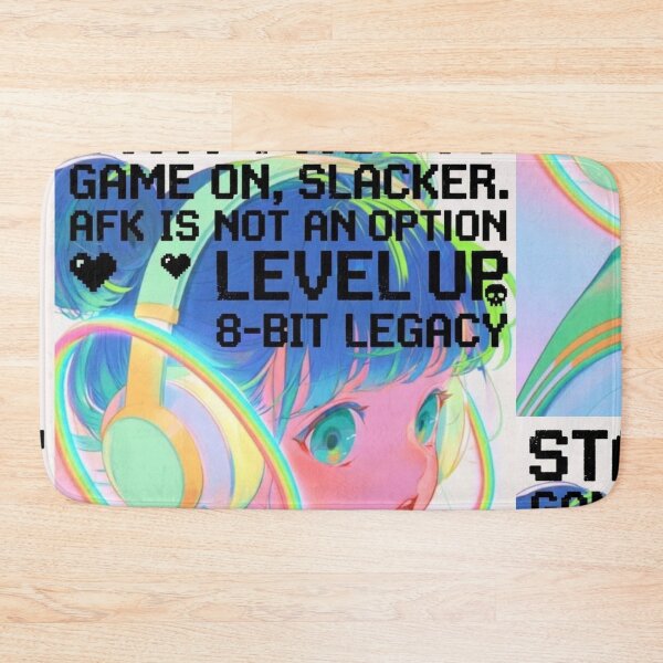 Item preview, I Headphone-ly Have Eyes for You: Stay Frosty in 8-Bit Pixelated Bit-ter Cold designed and sold by Print Fiction.