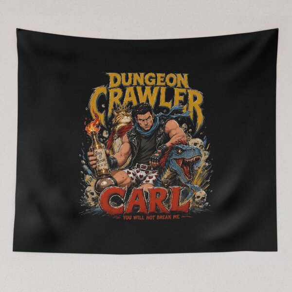 Item preview, Dungeon Crawler Carl Fantasy Adventure Tee designed and sold by Catspeachy.