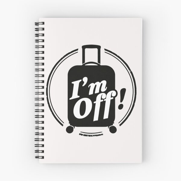 Item preview, I'm Off! Travel Vacation Luggage Funny Wanderlust Pop Culture Design designed and sold by Ignorant-Artist.