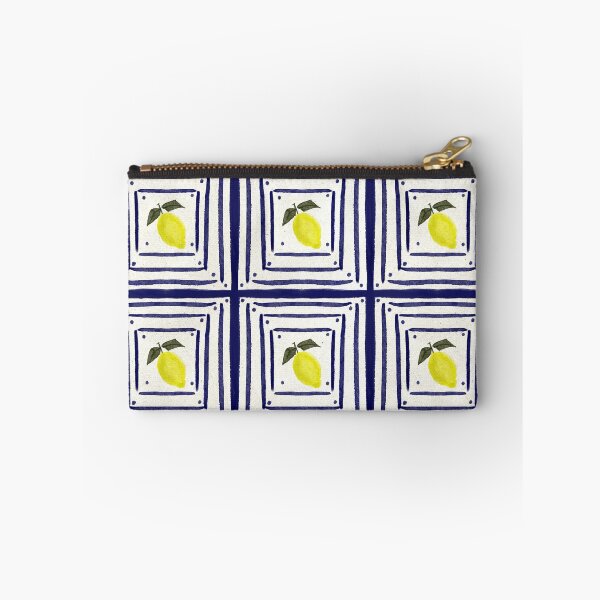 Item preview, Italian Amalfi Lemon Majolica Ceramic Tile designed and sold by DigiBlossom.