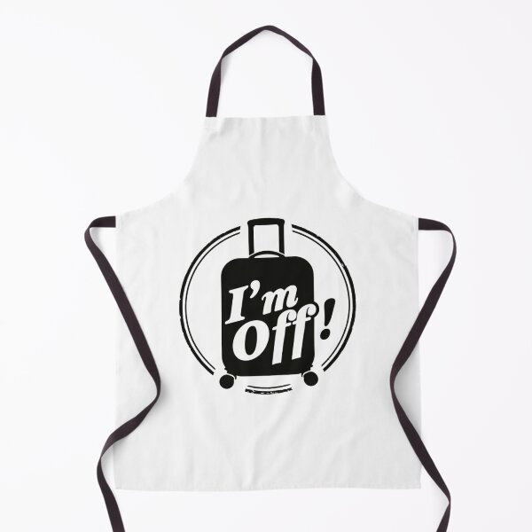 Item preview, I'm Off! Travel Vacation Luggage Funny Wanderlust Pop Culture Design designed and sold by Ignorant-Artist.