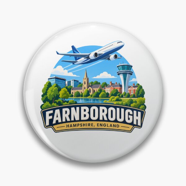 Item preview, Farnborough, Hampshire, England - Aviation and Aerospace designed and sold by Myra365Art.