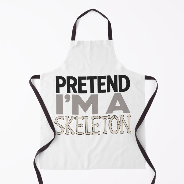 Item preview, Pretend I'm a Skeleton – Minimalist Halloween  designed and sold by BearLoveDesign.