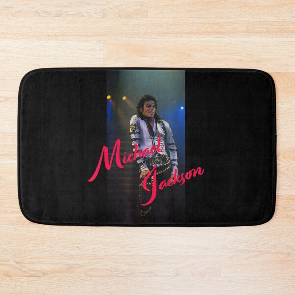 Item preview, Michael Jackson Stage Performance Pink Signature Text Concert Pose designed and sold by QliumoPery.