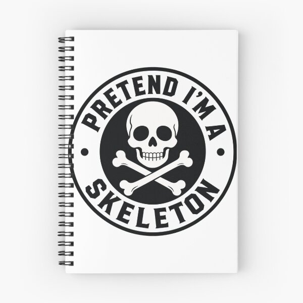 Item preview, Pretend I'm a Skeleton – Funny Halloween Costume designed and sold by BearLoveDesign.