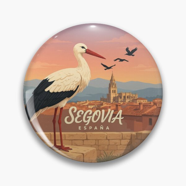 Item preview, Segovia España: Stork Cathedral Sunset designed and sold by CircinusStore.