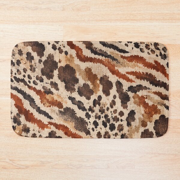 Item preview, Rustic Autumn Mixed Animal Print Seamless Pattern - Seamless Pattern Abstract Wild Animal Print Pattern  designed and sold by Luvjesus2.