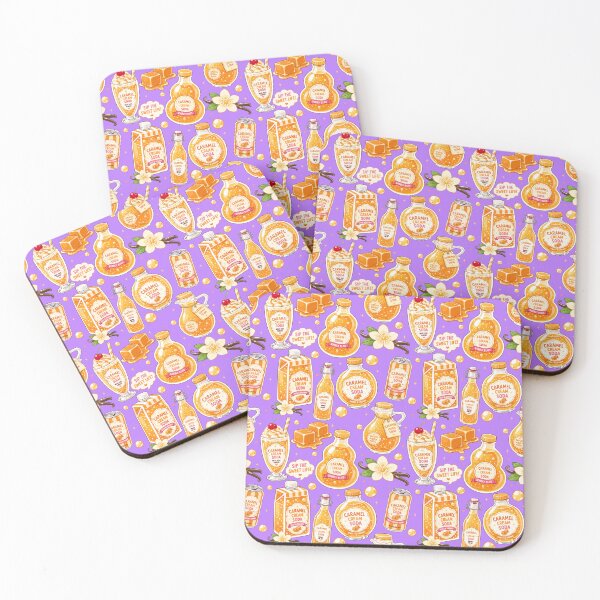 Item preview, Cute Caramel Cream Soda Seamless  designed and sold by KJackArtwork.