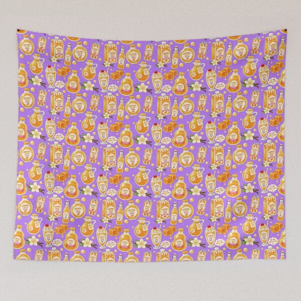 Item preview, Cute Caramel Cream Soda Seamless  designed and sold by KJackArtwork.