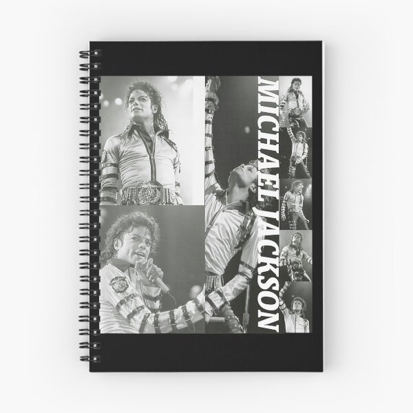 Item preview, Michael Jackson Black White Concert Collage Vertical Name Performance designed and sold by QliumoPery.
