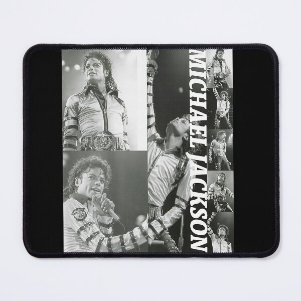 Item preview, Michael Jackson Black White Concert Collage Vertical Name Performance designed and sold by QliumoPery.