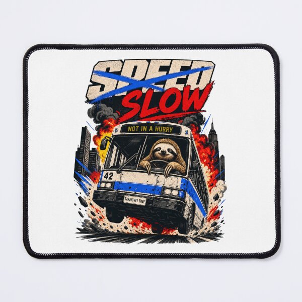 Item preview, Slow" Sloth Action Movie Parody designed and sold by Caj77.