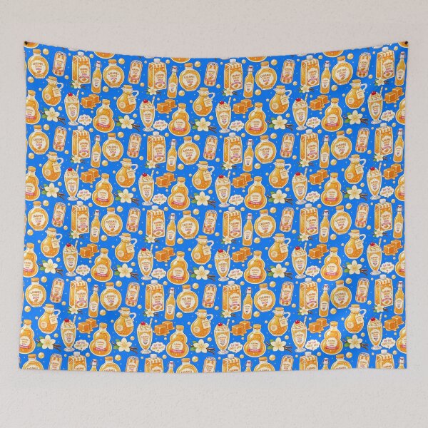 Item preview, Cute Caramel Cream Soda Seamless  designed and sold by KJackArtwork.