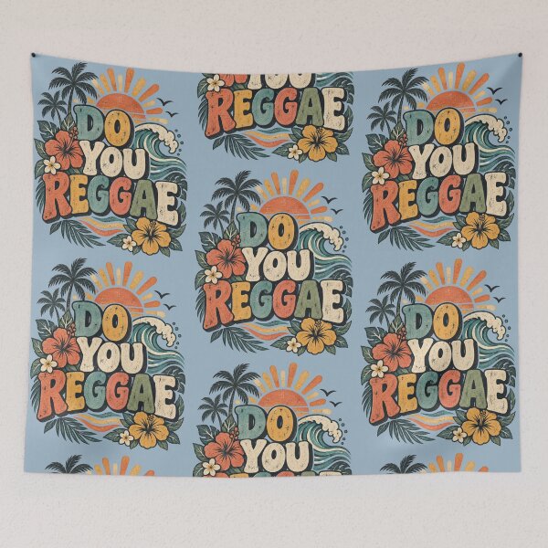 Item preview, Do You Reggae? Retro 70s Surf Style Reggae Lover designed and sold by SaltTribe.