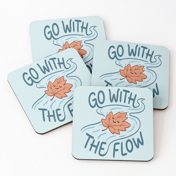 Item preview, Go With The Flow - Floating Autumn Leaf designed and sold by Regal Rev.