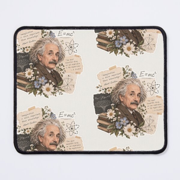 Item preview, Albert Einstein — Botanical Mind designed and sold by ByLilium.