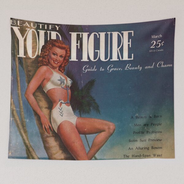 Item preview, Womens Self Improvement Vintage Magazine Cover Fan Art Original Custom Vintage Movie Poster Wall Art Tee Design designed and sold by Cool Robot Bro..