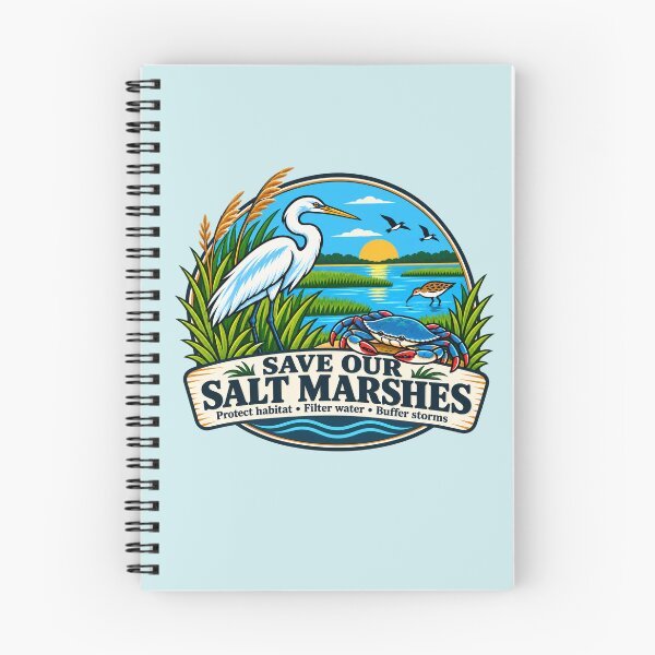 Item preview, Save Our Salt Marshes — Coastal Wildlife Conservation designed and sold by Penbrook Farms.
