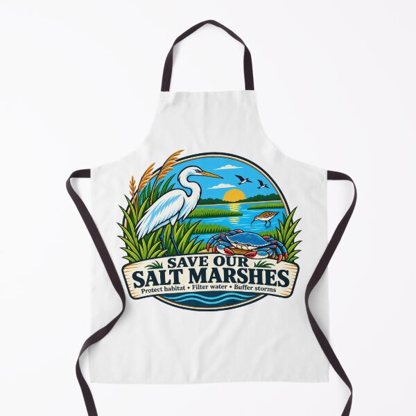 Item preview, Save Our Salt Marshes — Coastal Wildlife Conservation designed and sold by Penbrook Farms.
