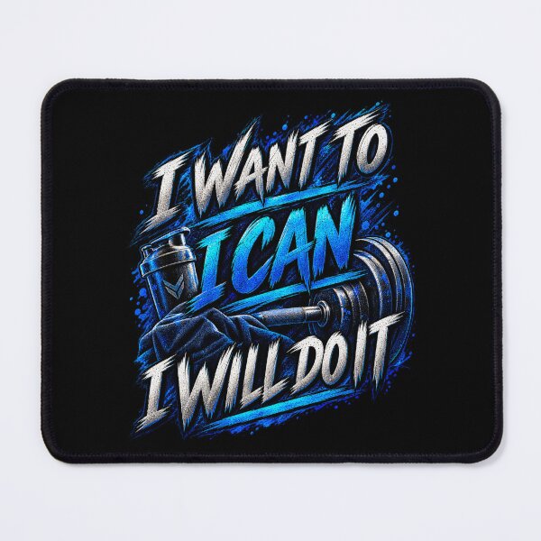 Item preview, I Want To, I Can, I Will Do It. designed and sold by Dinasshop.