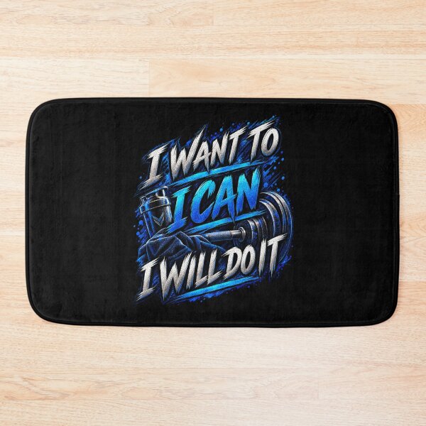 Item preview, I Want To, I Can, I Will Do It.  designed and sold by Dinasshop.