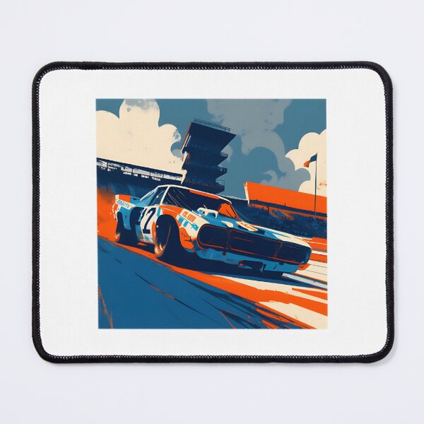 Item preview, Speedy Race Car Illustration for Racing Enthusiasts and Fans designed and sold by vrtika.