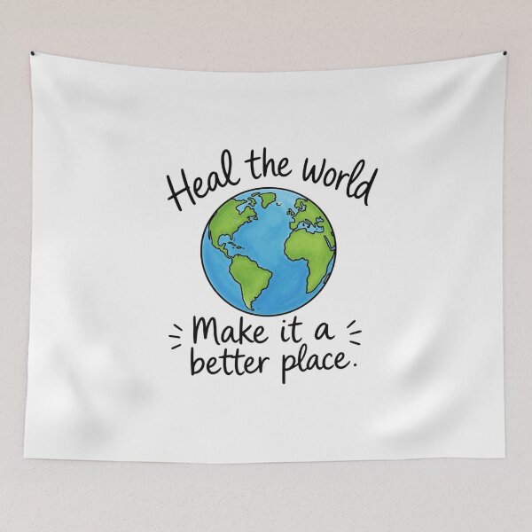 Item preview, Heal the World designed and sold by MaxCardoso.