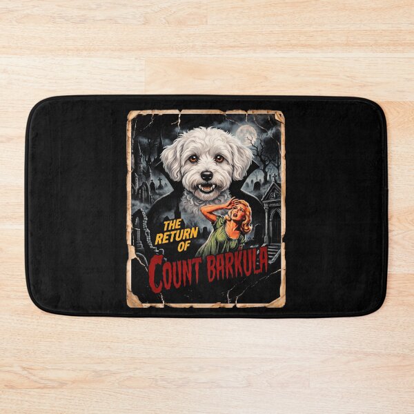 Item preview, Halloween Count Barkula Vampire Dog Movie Poster designed and sold by d247.