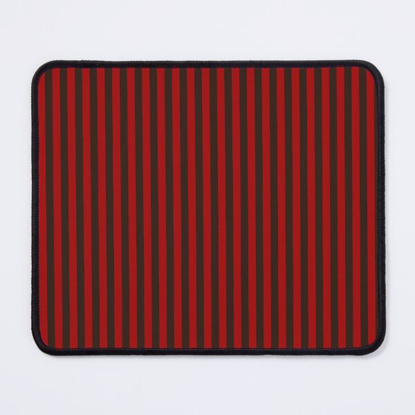 Item preview, Narrow stripes in red and chocolate brown designed and sold by RishabhArts1.
