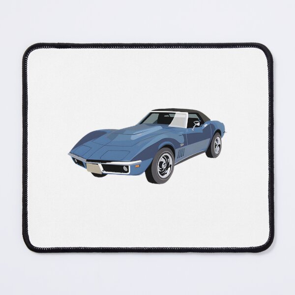 Item preview, Vintage Blue Sports Car Classic Automotive Design designed and sold by vrtika.