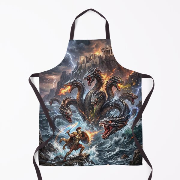 Item preview, Epic Hercules Battle vs Nine Headed Hydra designed and sold by Lucid Dream Pixel.