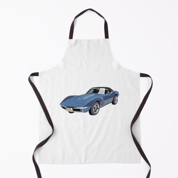 Item preview, Vintage Blue Sports Car Classic Automotive Design designed and sold by vrtika.