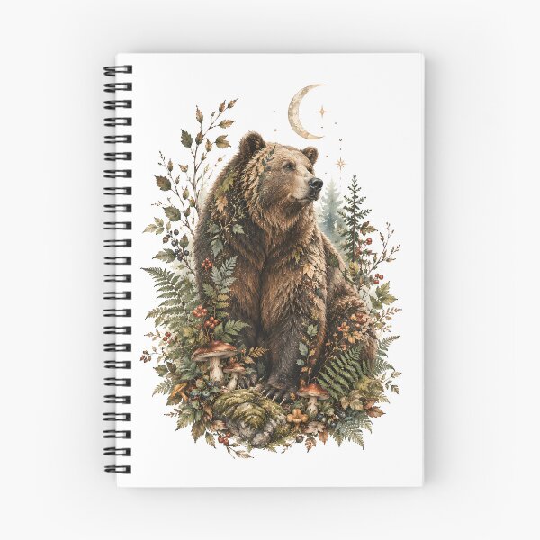Item preview, Bear - Forest Dreamer designed and sold by Shadow Sprite Art.