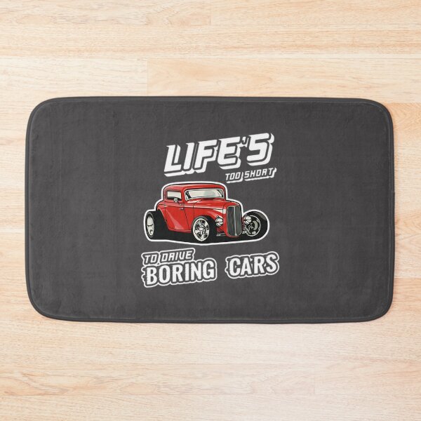 Item preview, Life's Too Short to Drive Boring Cars Funny Automotive Enthusiast Design designed and sold by vrtika.
