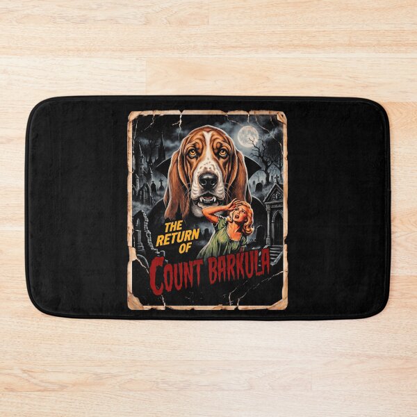 Item preview, Halloween Count Barkula Basset Hound Vampire Dog designed and sold by d247.