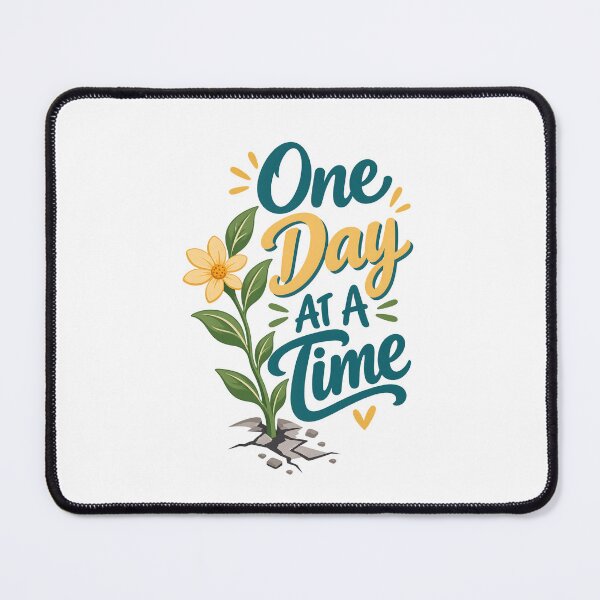 Item preview, One Day At A Time Cancer Recovery Plant Sprout Hope designed and sold by UniversPlant | Blooming with Hope.