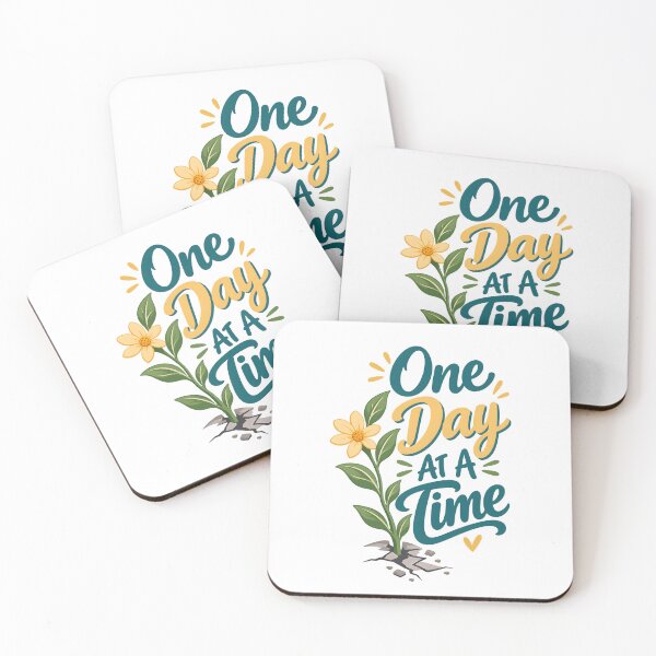 Item preview, One Day At A Time Cancer Recovery Plant Sprout Hope designed and sold by UniversPlant | Blooming with Hope.