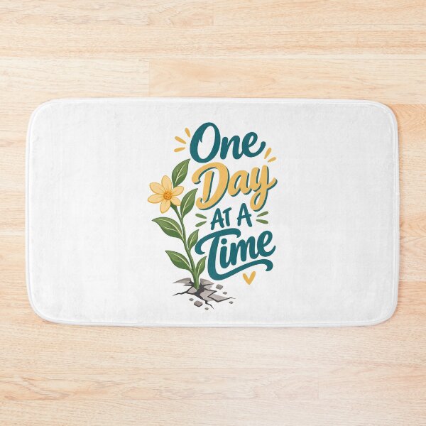 Item preview, One Day At A Time Cancer Recovery Plant Sprout Hope designed and sold by UniversPlant | Blooming with Hope.