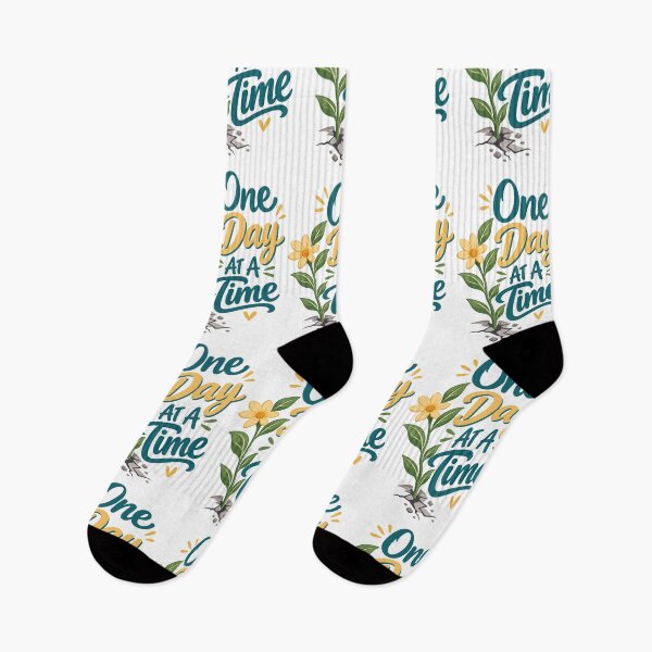 Item preview, One Day At A Time Cancer Recovery Plant Sprout Hope designed and sold by UniversPlant | Blooming with Hope.