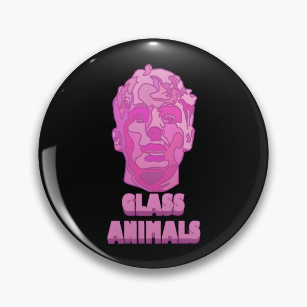 Item preview, Glass Animals Raspberry Soda (Head and Logo)  designed and sold by RtRazor.