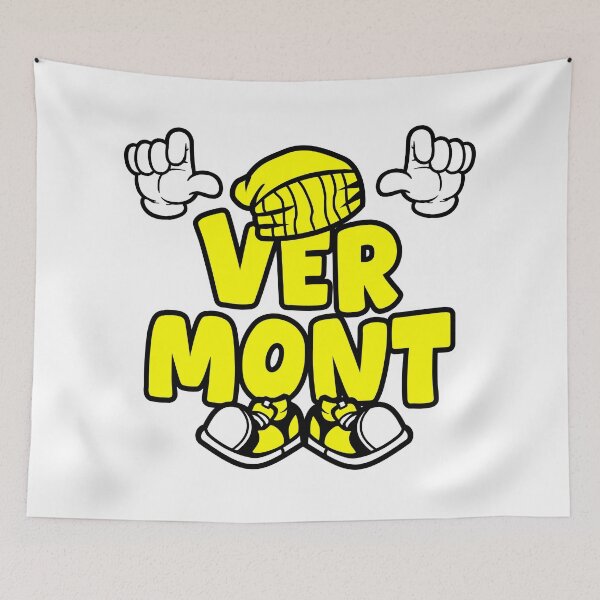 Item preview, VERMONT Graffiti Retro Lettering designed and sold by NFTWords.